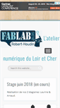 Mobile Screenshot of fablab-robert-houdin.org
